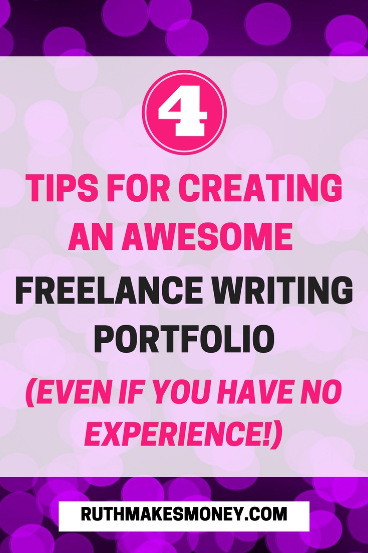 awesome freelance writing portfolio