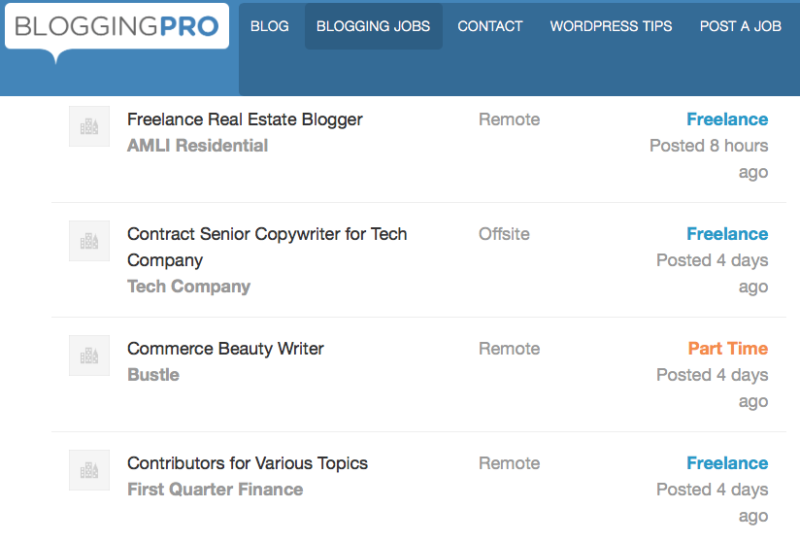 Blogging Pro