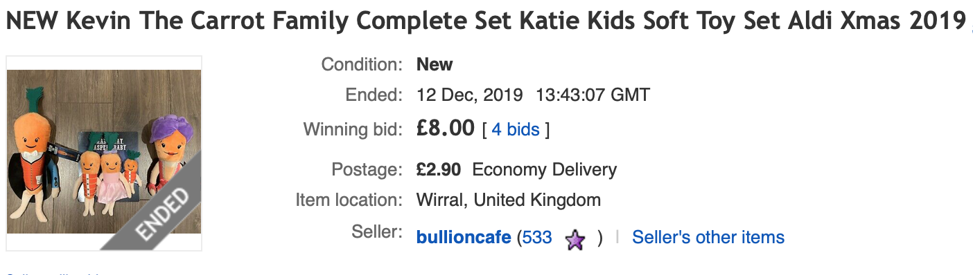 kevin katie ebay