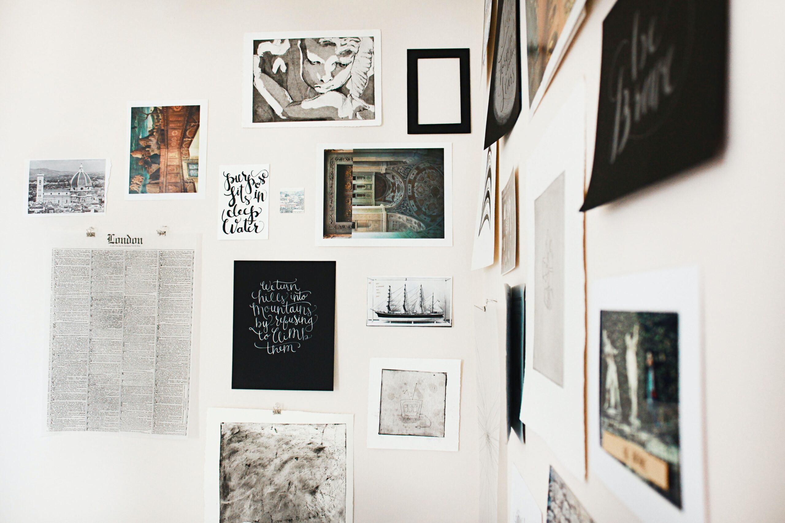 gallery wall